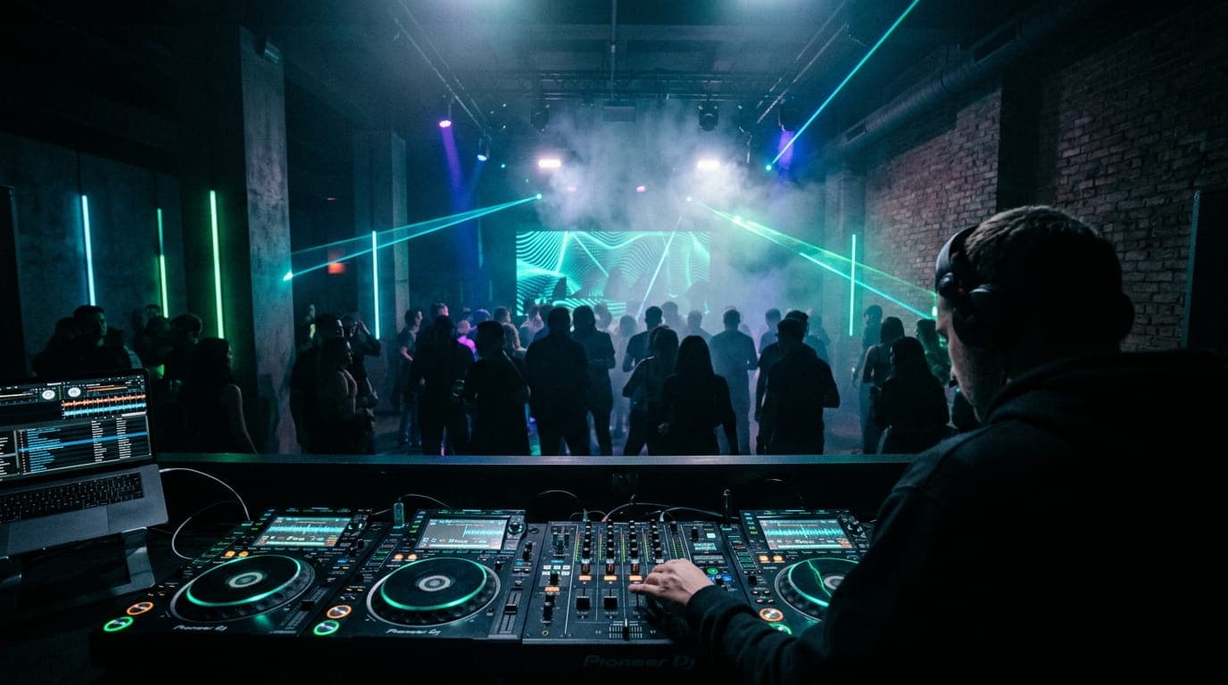 Mixly DJ Press Kit Cabina y Escenario